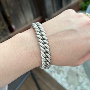 Tobo Silver Handcrafted Sterling Silver Bracelet
